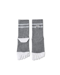 Womens Tabi Socks Five Toe Bear Stripe Dot Pattern Cute Everyday Combed Cotton