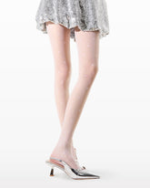 Womens Tights Heart Pattern Cooling Comfortable Fashion Styling