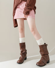 女款 Y2K 仿舊破洞時尚腿套