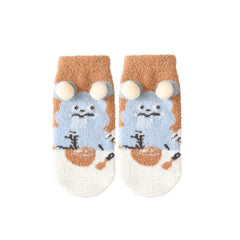 Toddlers Ankle Crew Socks Cute Cozy Thick Soft Warm Socks