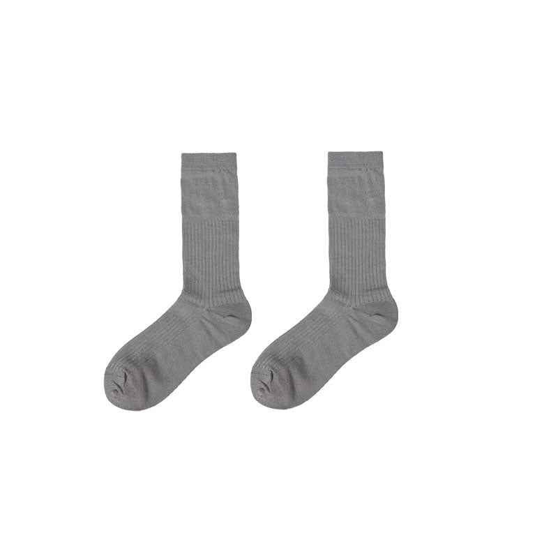 3-Pack Women Cotton Mesh Crew Socks Letter Seamless Soft