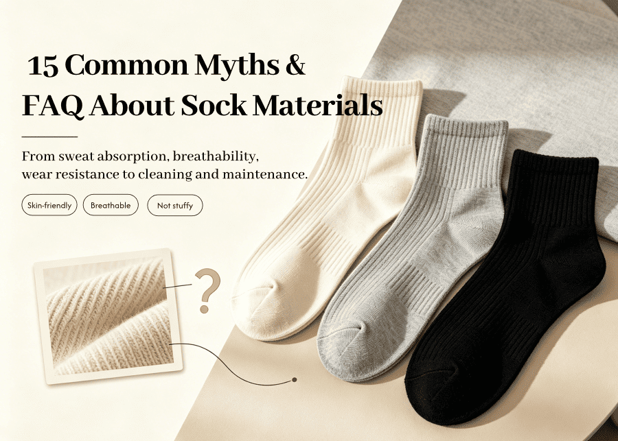 The Sweetnana Sock Material Guide (Part 3): 15 Common Myths & FAQs About Sock Materials