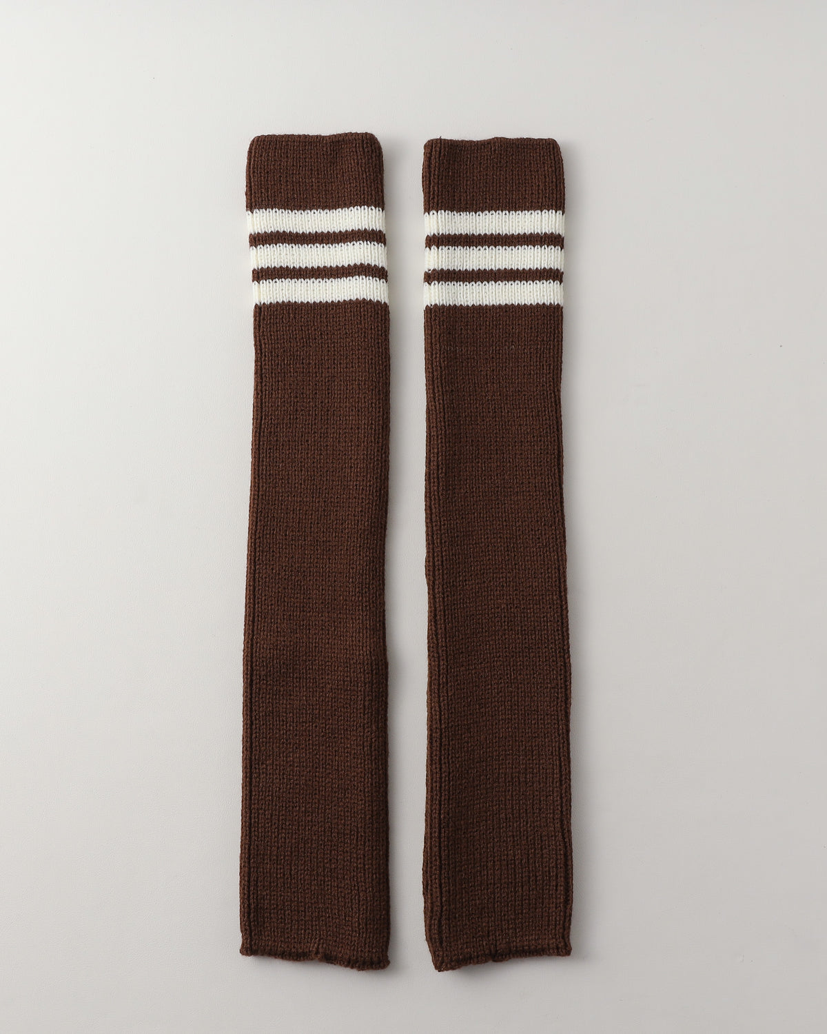 Women Leg Warmers Striped Pile Warm Comfortable Versatile