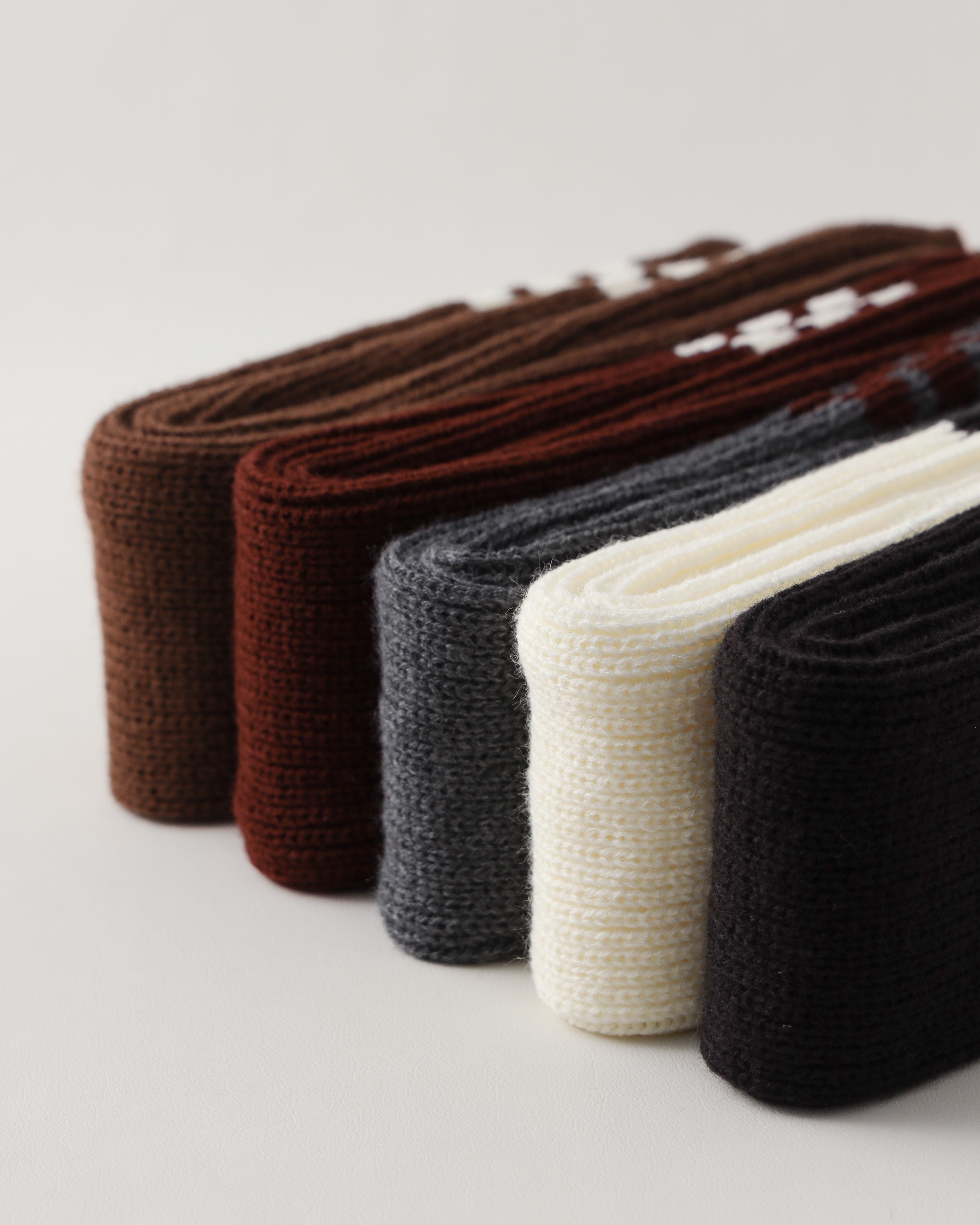 Women Leg Warmers Striped Pile Warm Comfortable Versatile