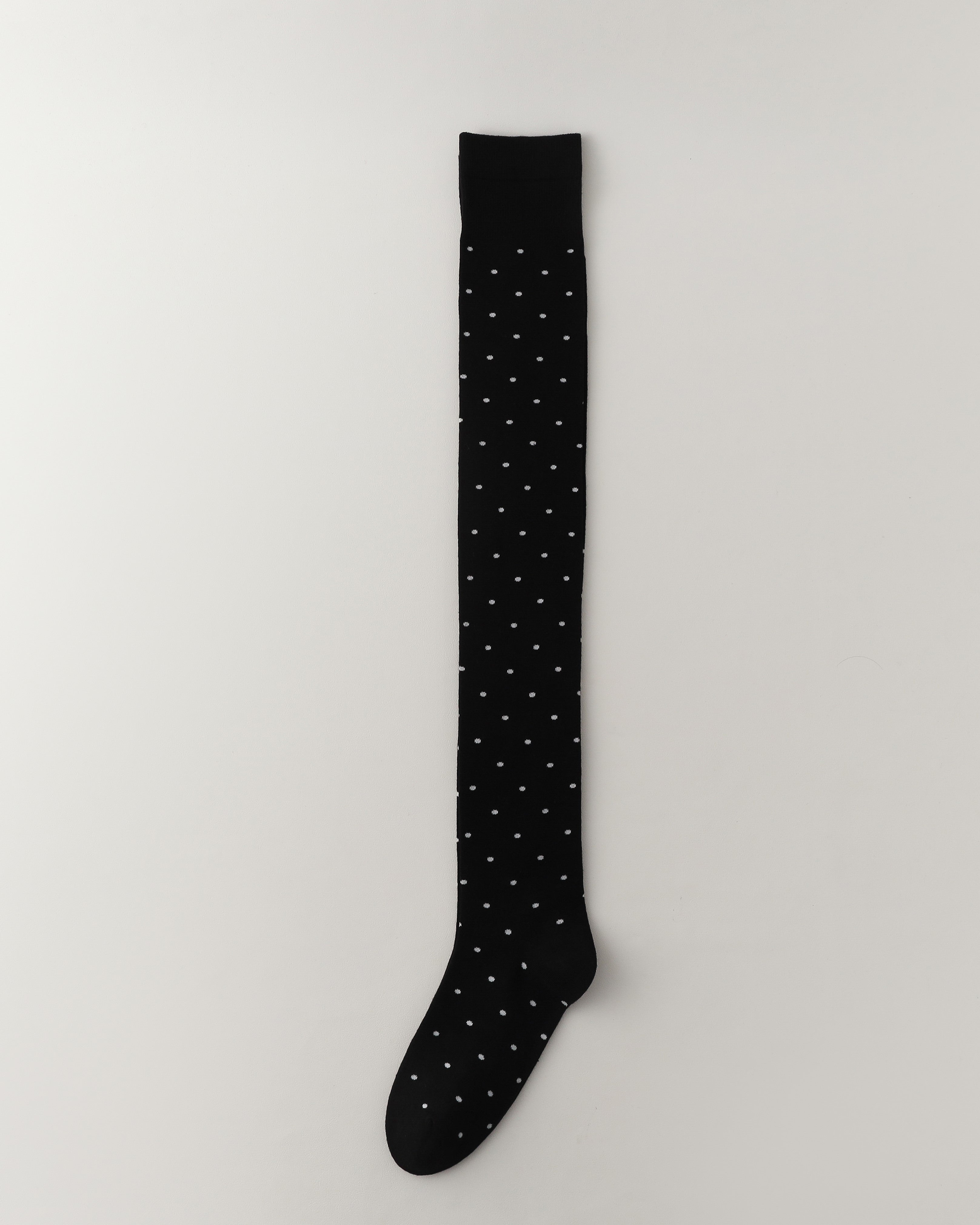 Women Over The Knee Socks Polka Dot Cotton Versatile - SWEET NANA