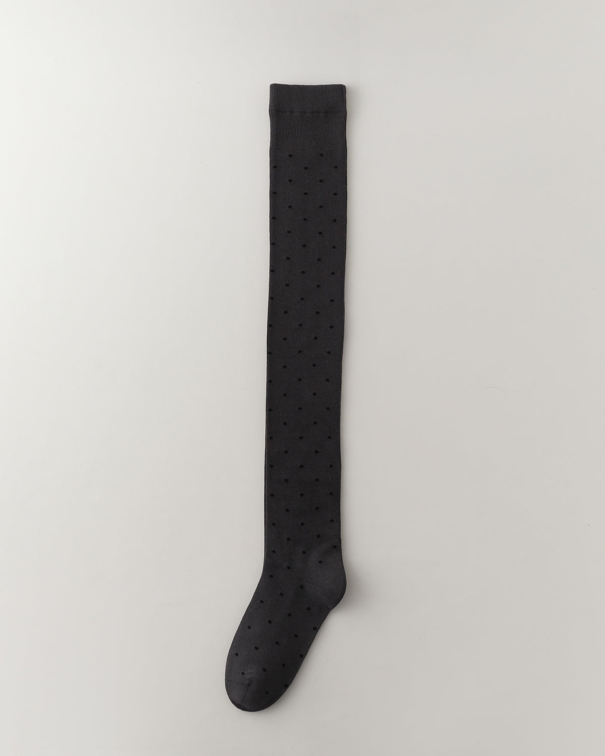 女款過膝襪子波點棉質百搭