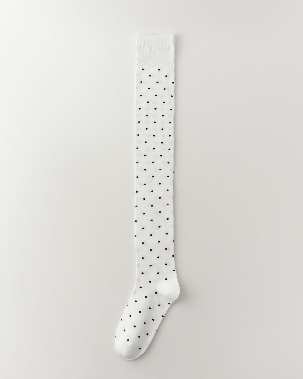 Women Over The Knee Socks Polka Dot Cotton Versatile - SWEET NANA