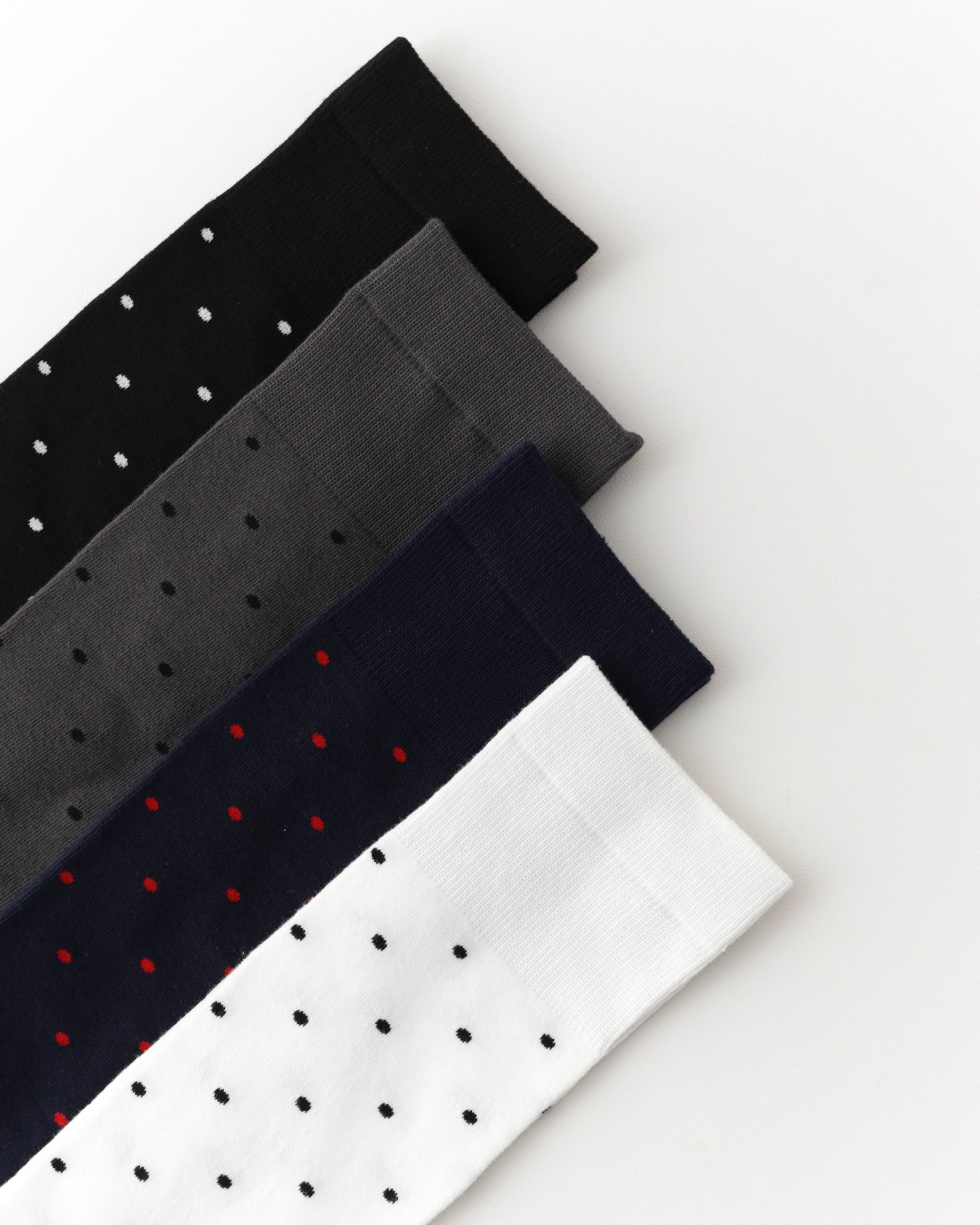 女款過膝襪子波點棉質百搭