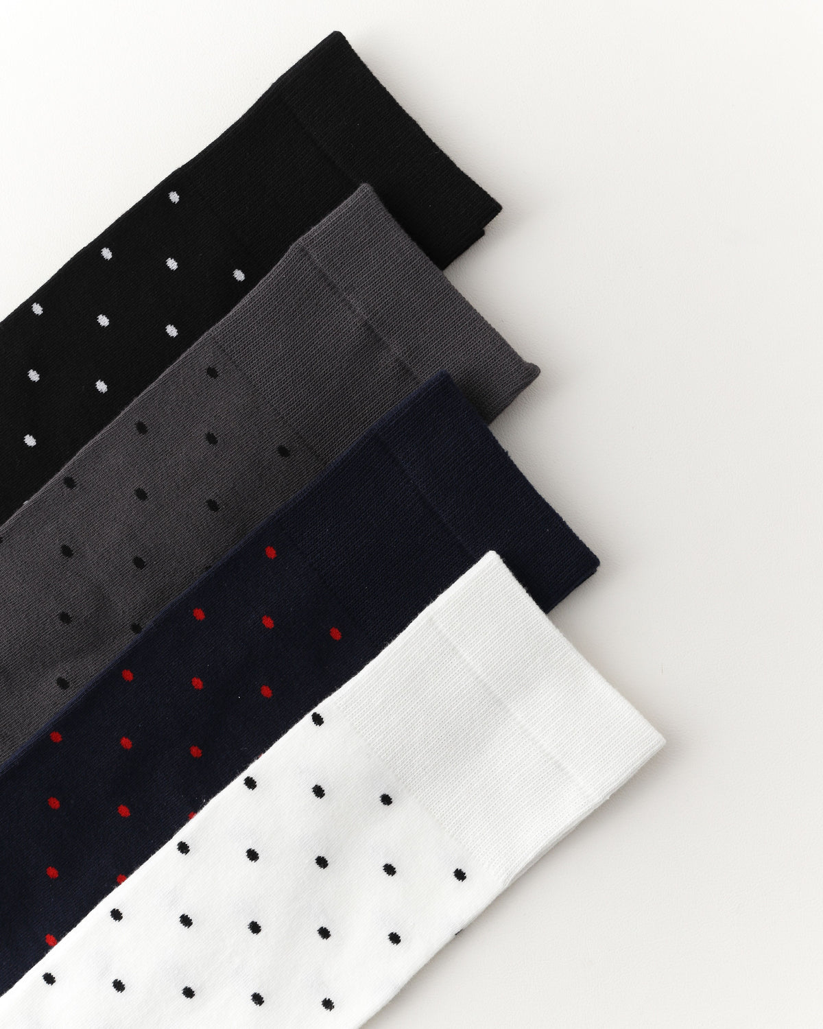 Women Over The Knee Socks Polka Dot Cotton Versatile