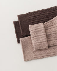 Women Crew Socks Cable Knit Warm Comfortable