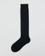 Women Double Needle Reversed Knee Socks Stylish Slim Fit - SWEET NANA