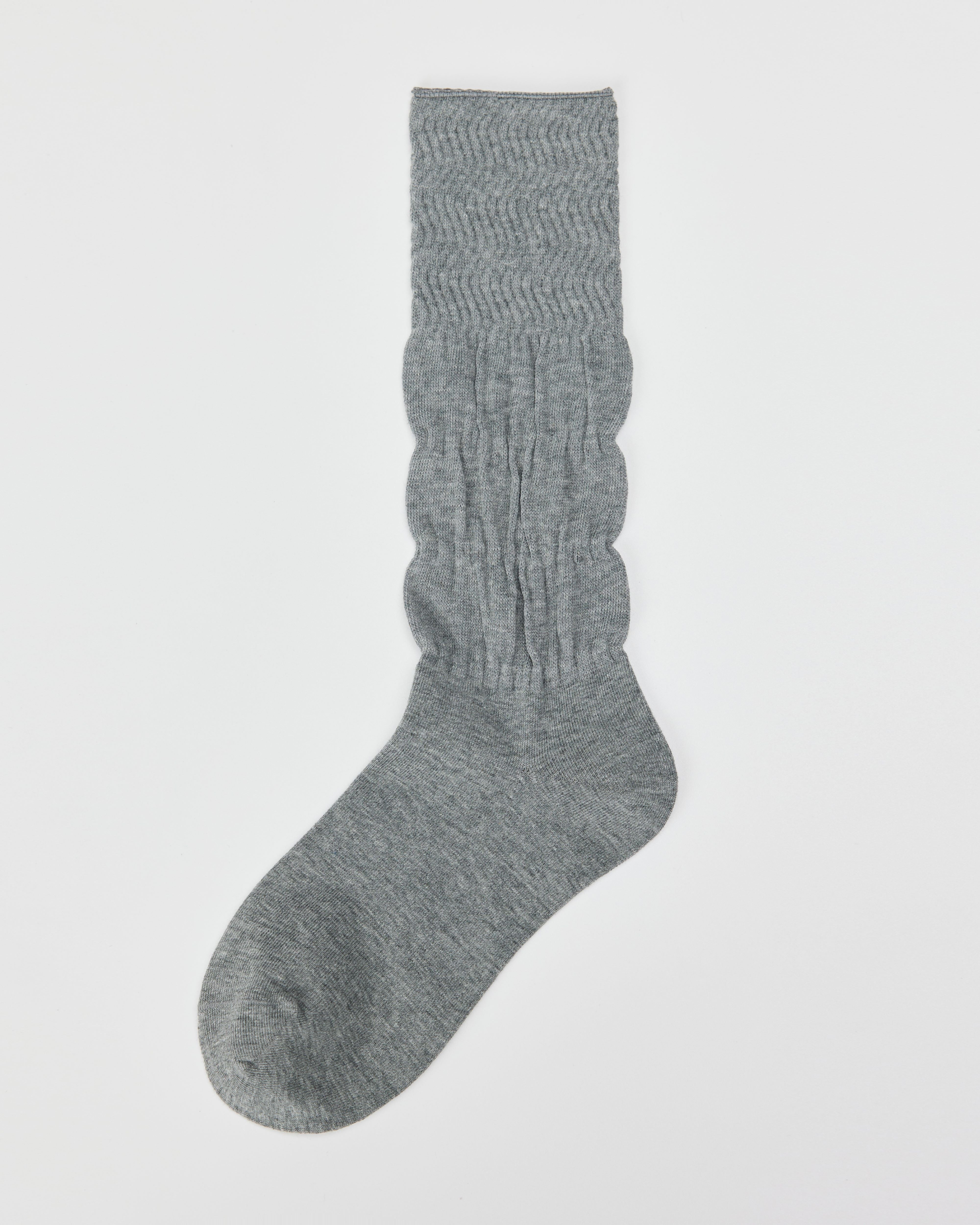 Women Crew Socks Twist Pile Oatmeal Soft Chic Comfortable