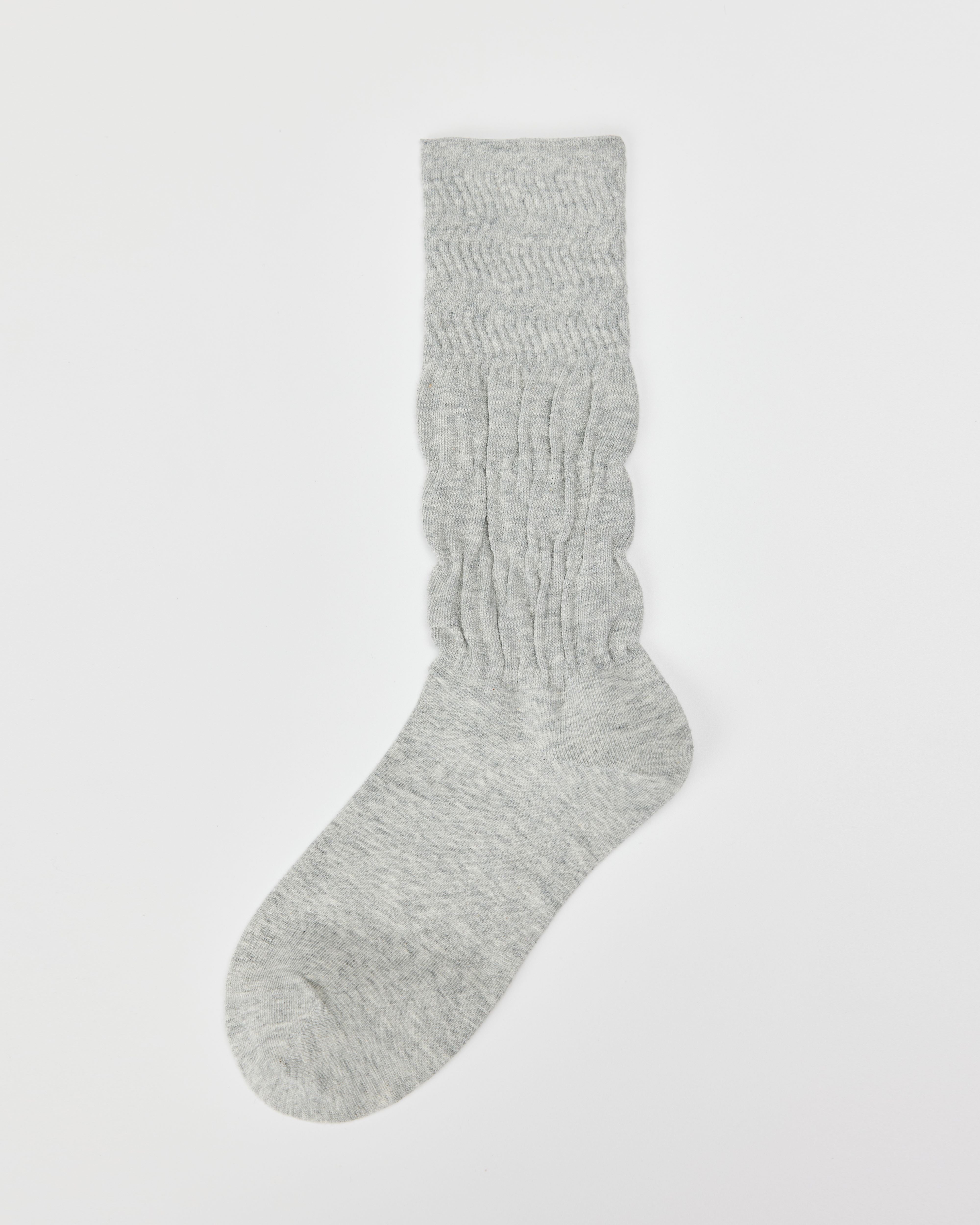Women Crew Socks Twist Pile Oatmeal Soft Chic Comfortable