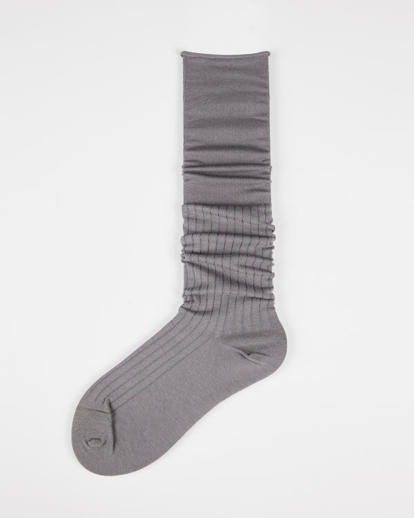 Women Single Cuff Rolled Knee Socks Handsewn Antibacterial - SWEET NANA