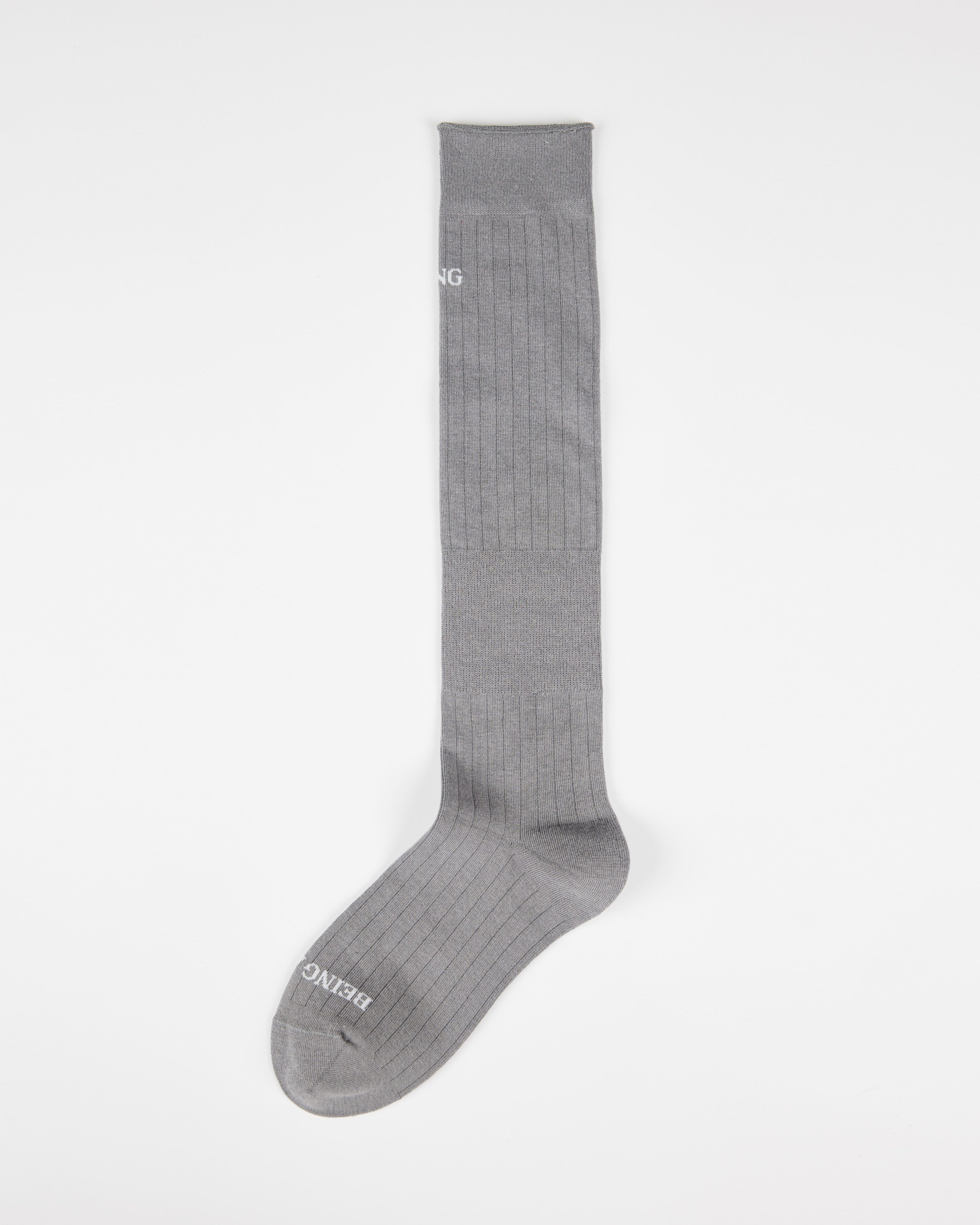 Women Letter Knee Socks Handsewn Antibacterial Cool Style - SWEET NANA