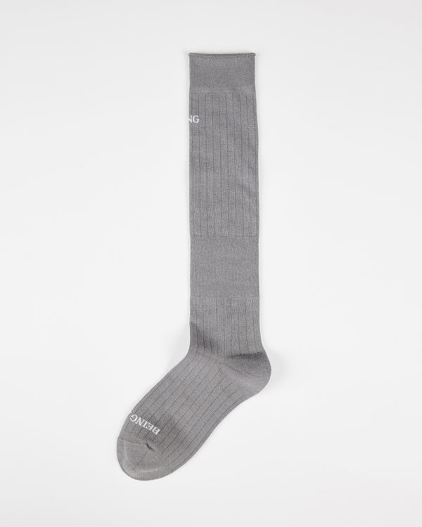 Women Letter Knee Socks Handsewn Antibacterial Cool Style - SWEET NANA