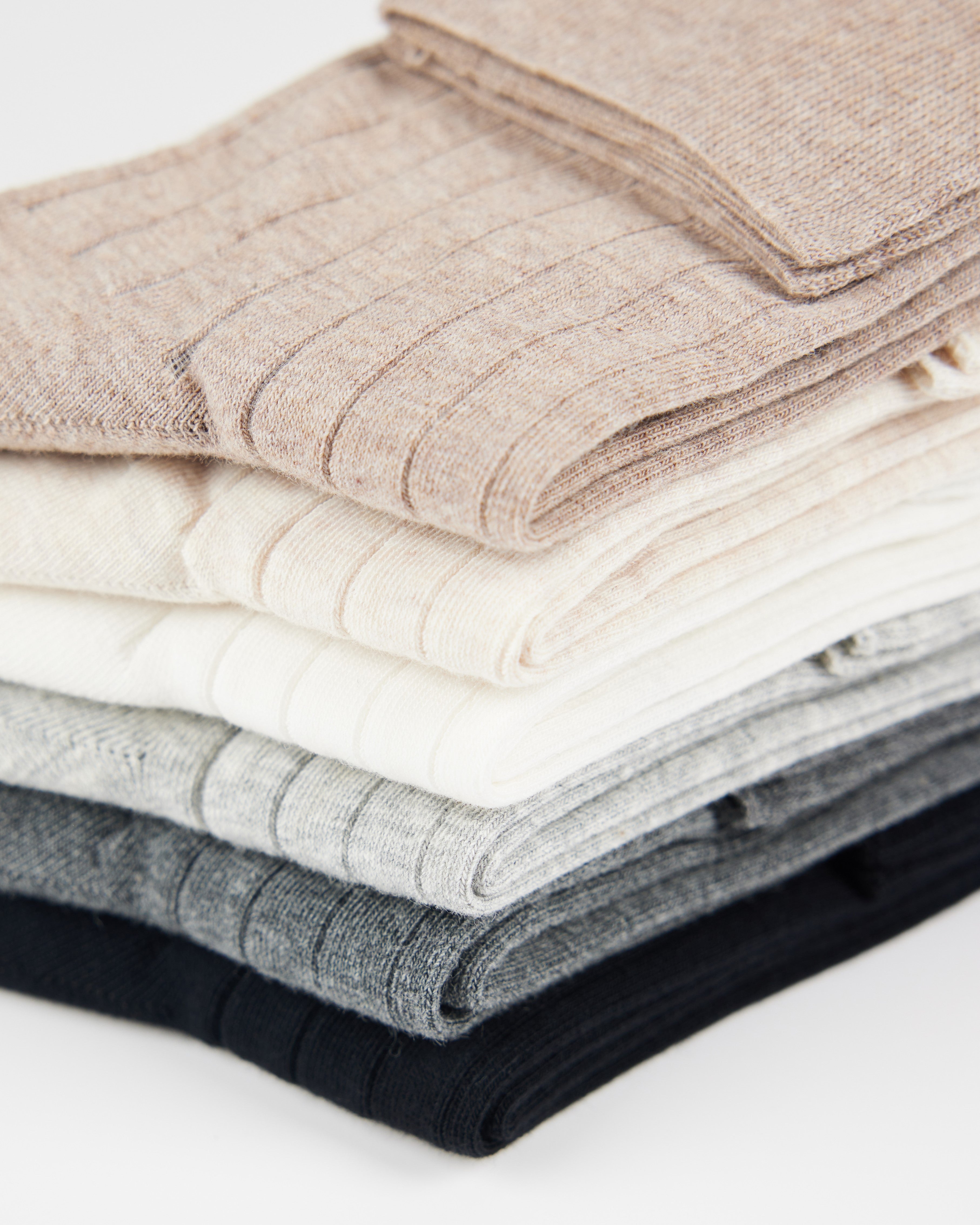 여성 미우 시리즈 무릎 양말 수제 항균