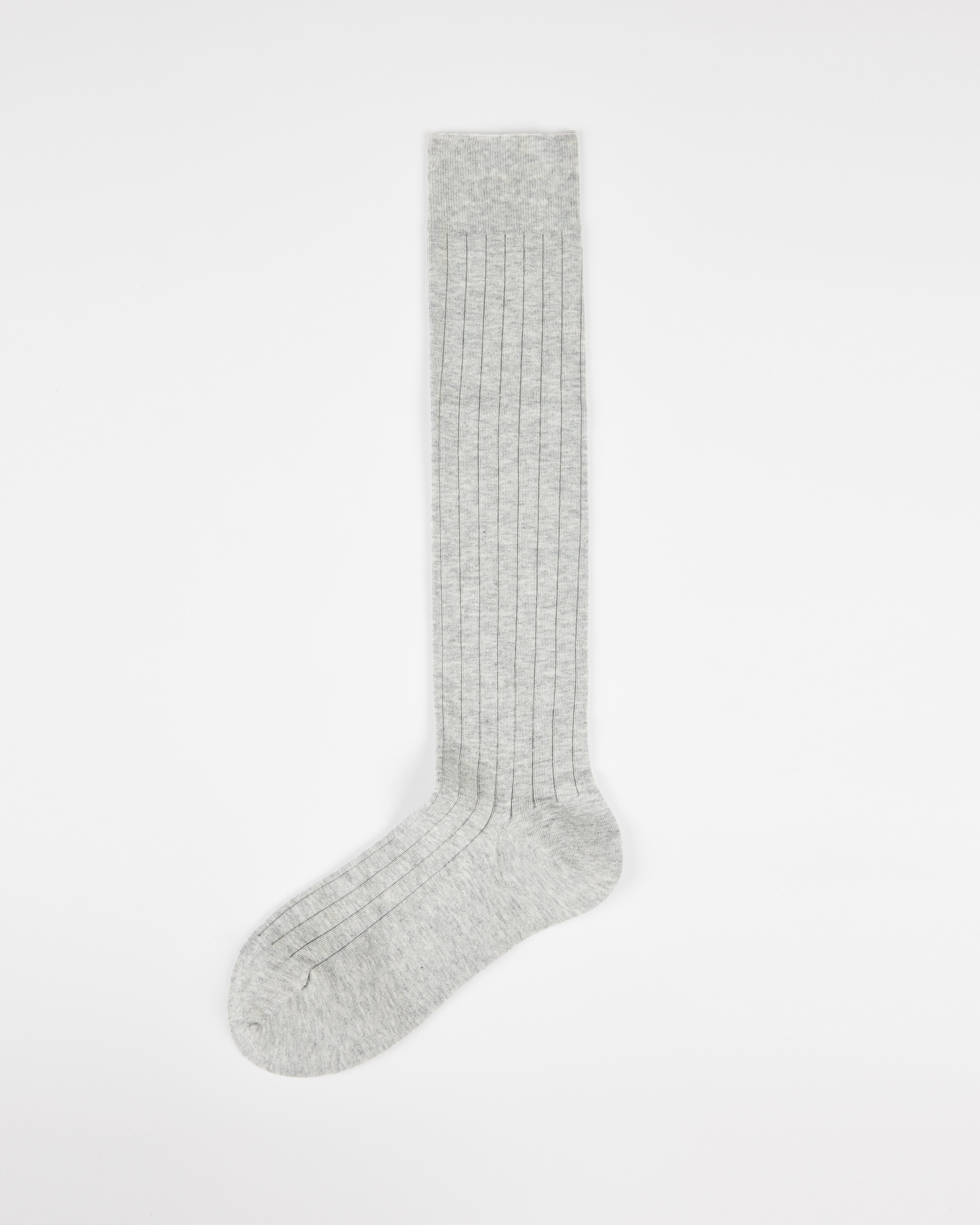 여성 미우 시리즈 무릎 양말 수제 항균