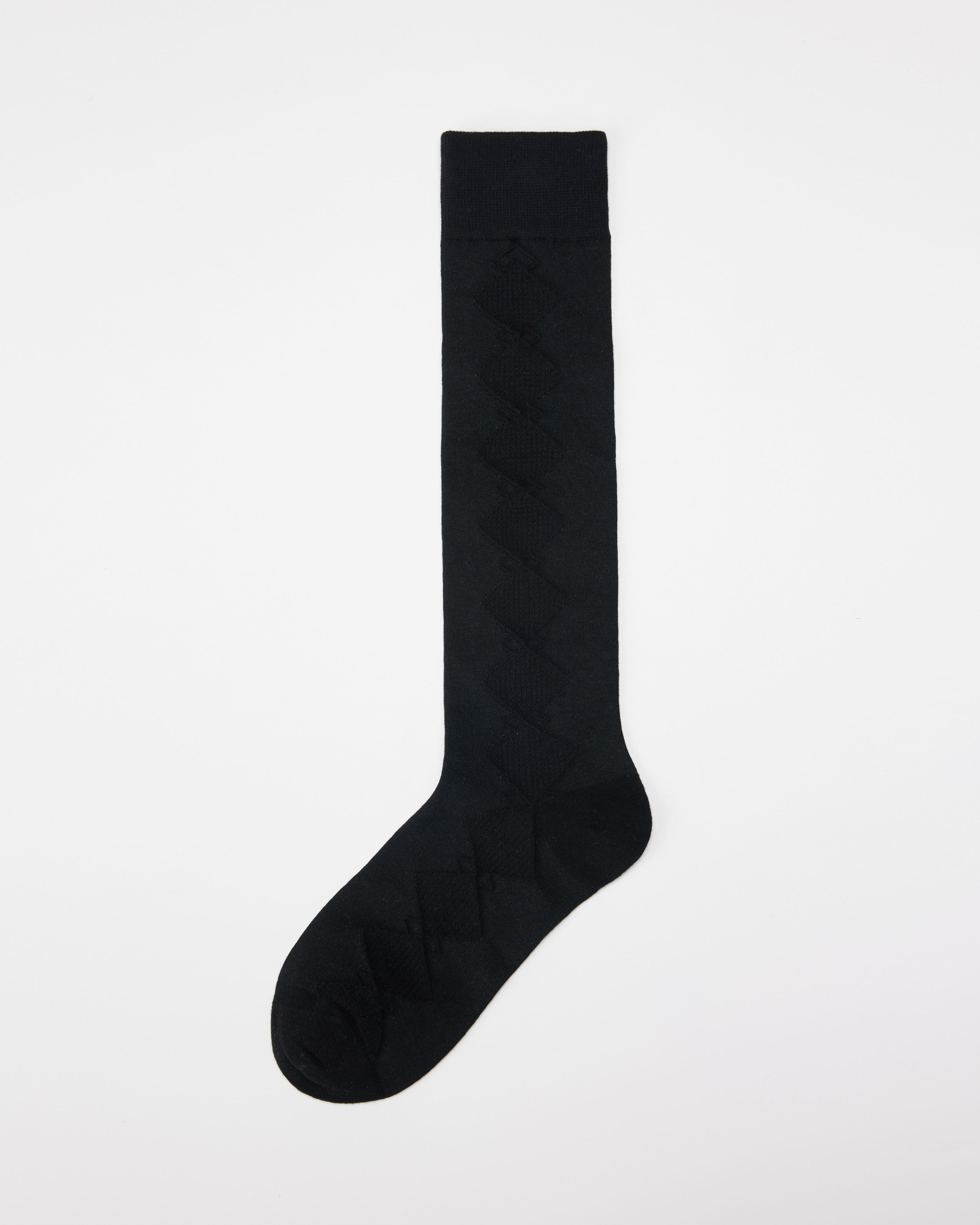 Women Diamond Mesh Knee Socks Handsewn Unique Style - SWEET NANA