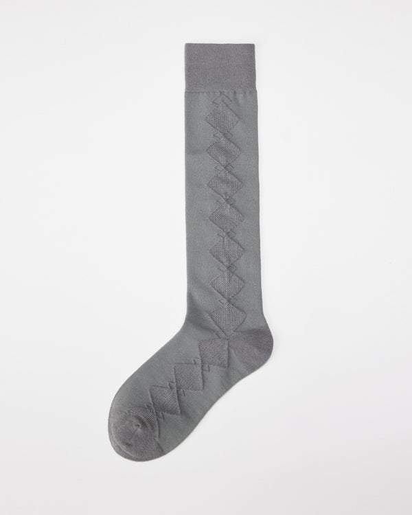 Women Diamond Mesh Knee Socks Handsewn Unique Style - SWEET NANA
