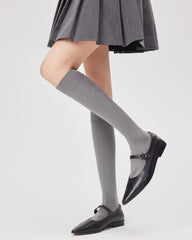 여성용 다이아몬드 메시 무릎 양말 핸드메이드 유니크 스타일