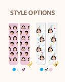 Custom Portrait Face Crew Socks Personalized Photo Socks Gift for Friends