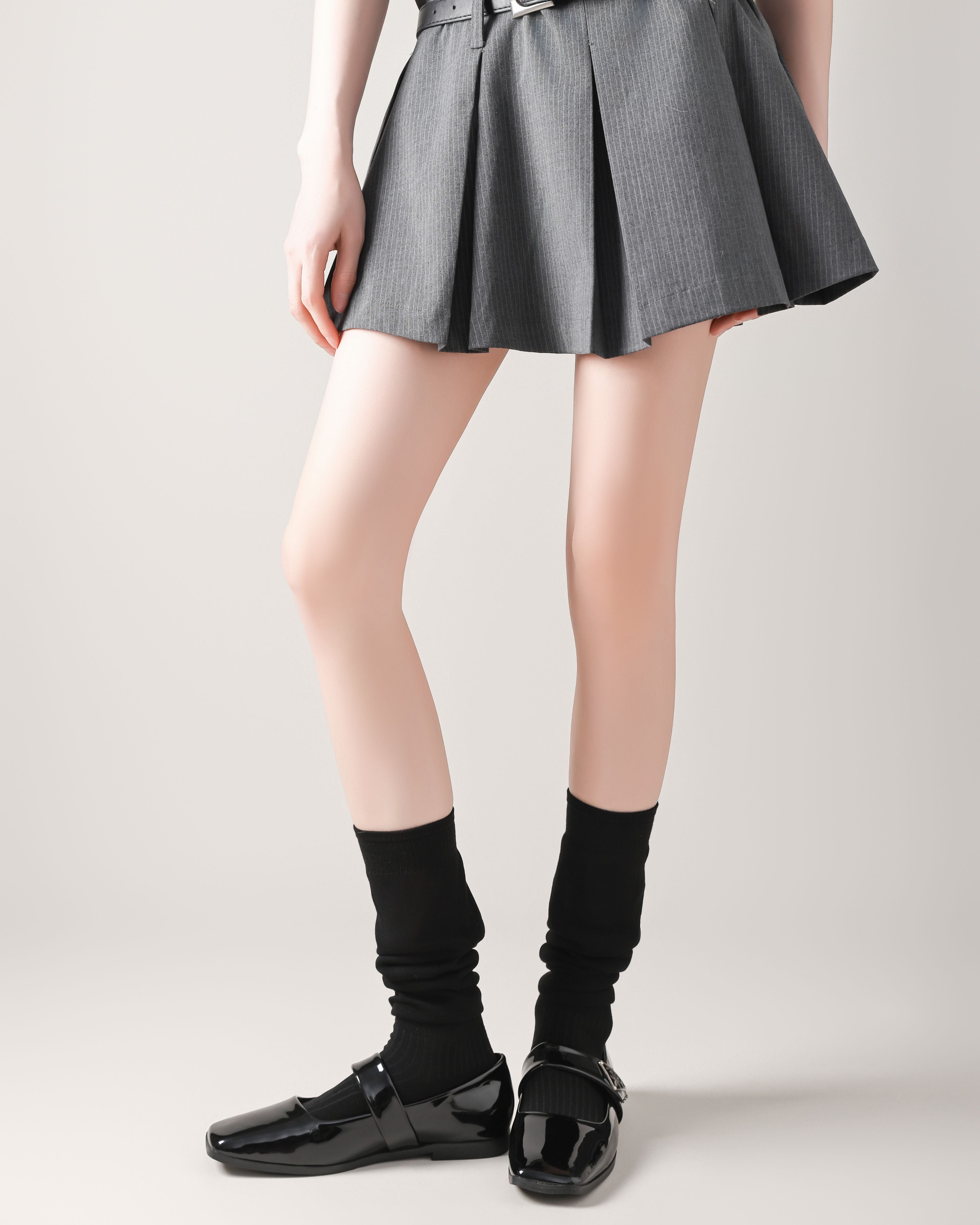 レディース膝丈ソックス ルーズパイル 快適 多用途