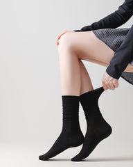 女款及膝襪 中筒襪 莫代爾 超柔軟 多功能
