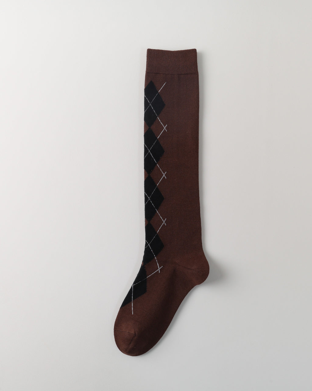 Women Argyle Knee High Socks Classic Soft Stretch Fit - SWEET NANA