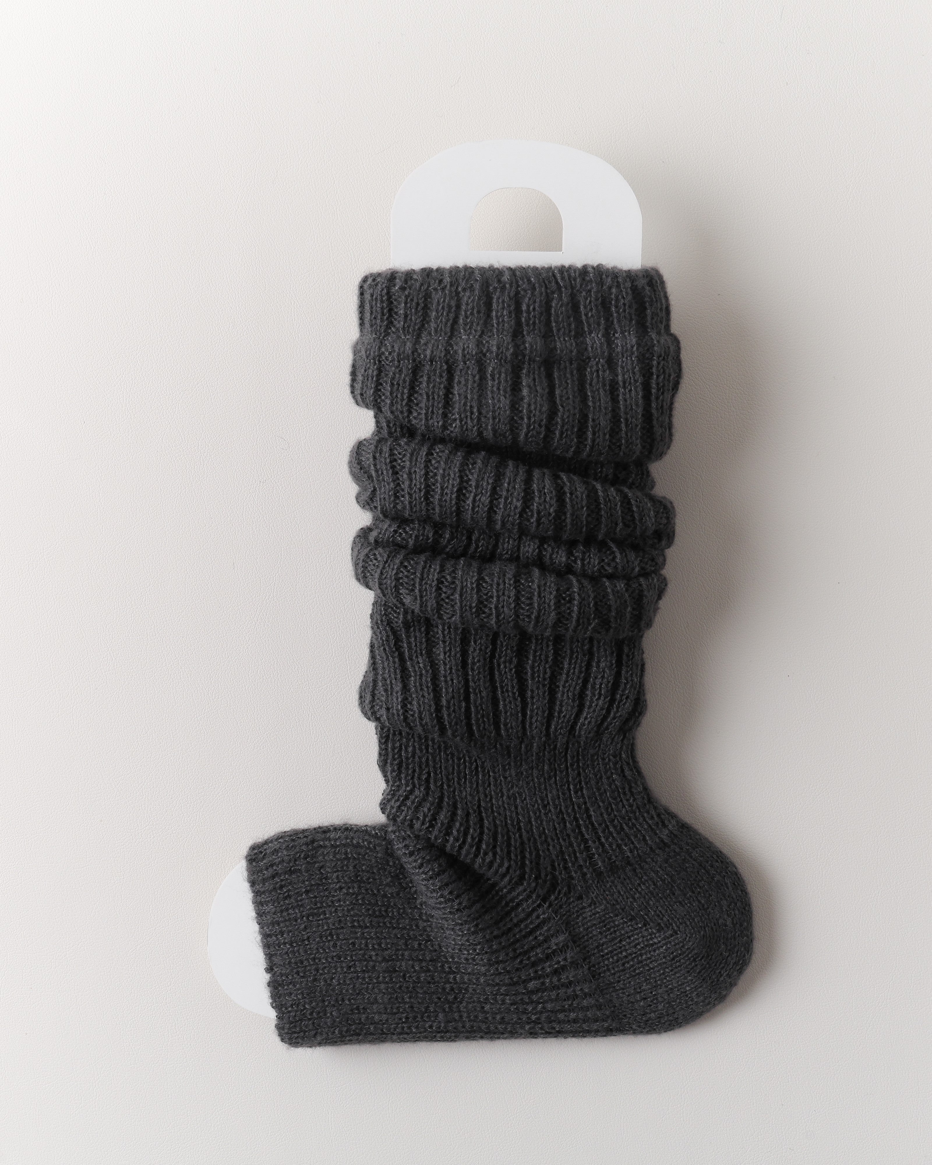 Women Footie Leg Warmers 3D Stripe Warm Comfortable