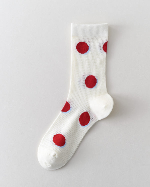 Women Crew Socks Cartoon Embroidery Comfortable Fun - SWEET NANA
