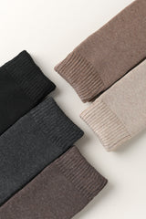 Women Knee High Socks Terry Loop Autumn Fashion Comfortable