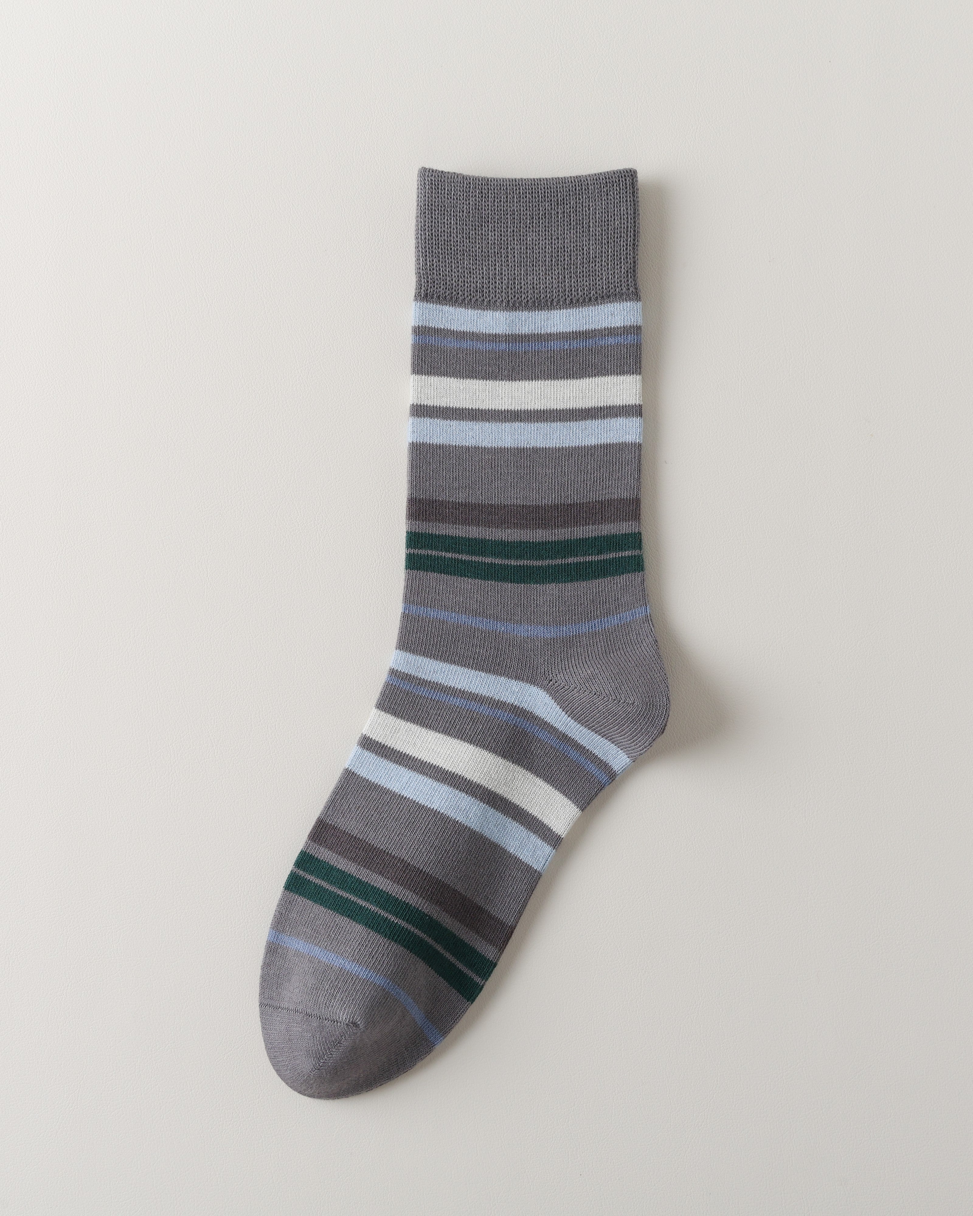 Women Vintage Striped Crew Socks Retro Colorful Design Soft - SWEET NANA