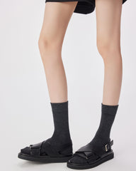 Women Aerobic Cotton Loose Fit Maternity Socks Soft Safe