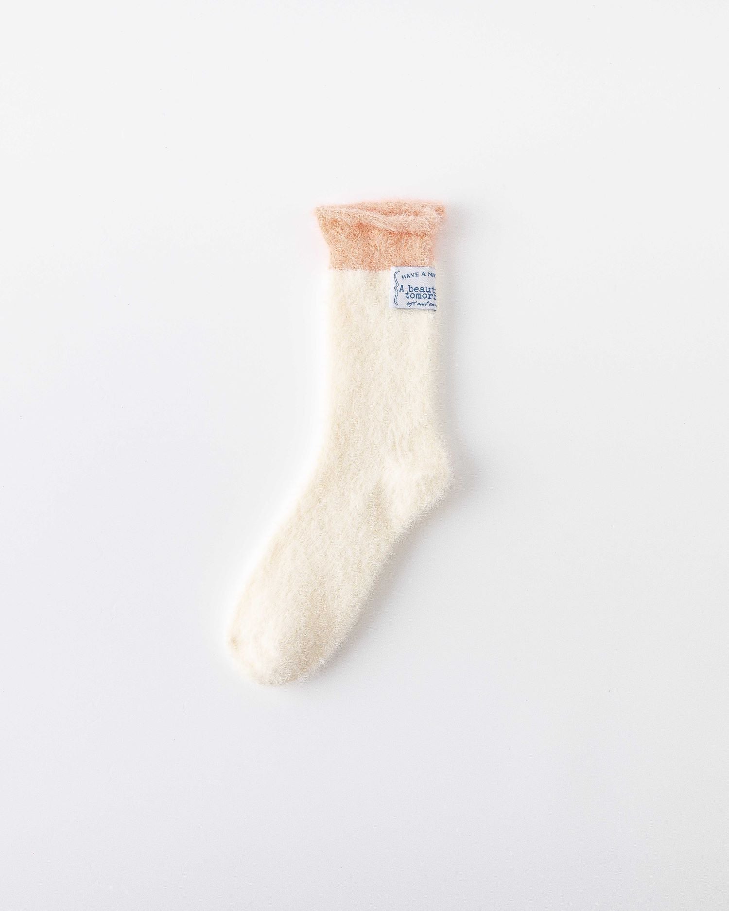 Women Crew Socks Ice Cream Fleece Series Warm Fluffy Cozy - SWEET NANA