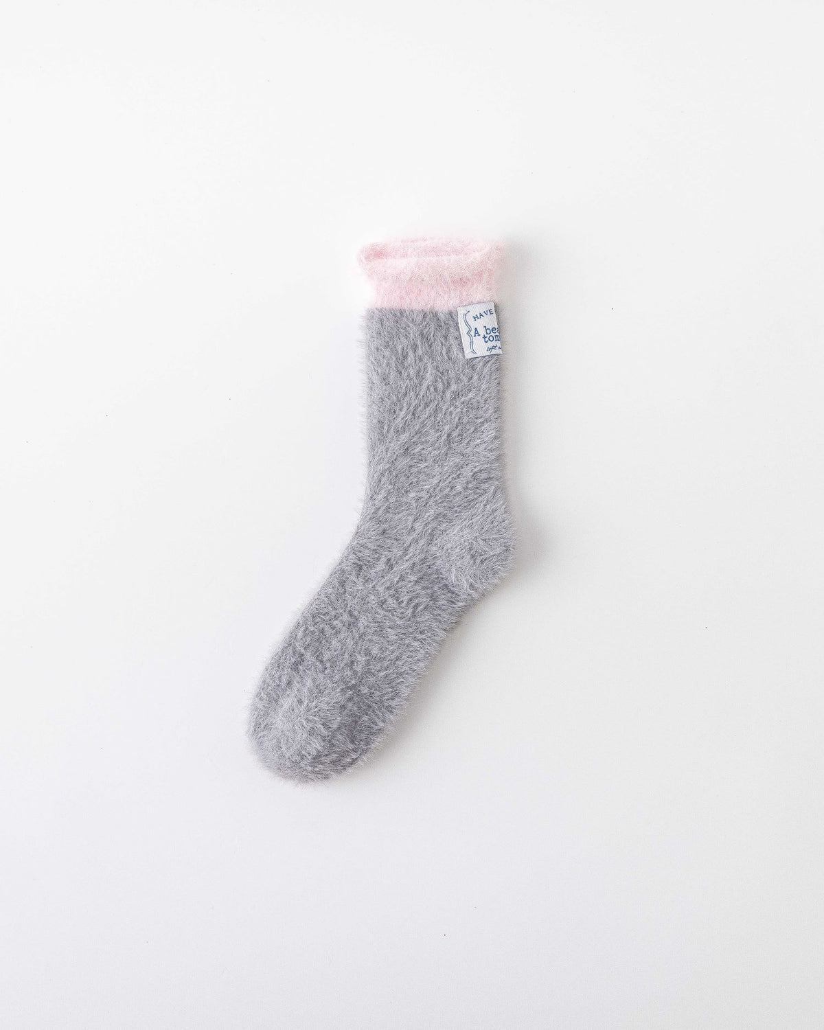 Women Crew Socks Ice Cream Fleece Series Warm Fluffy Cozy - SWEET NANA
