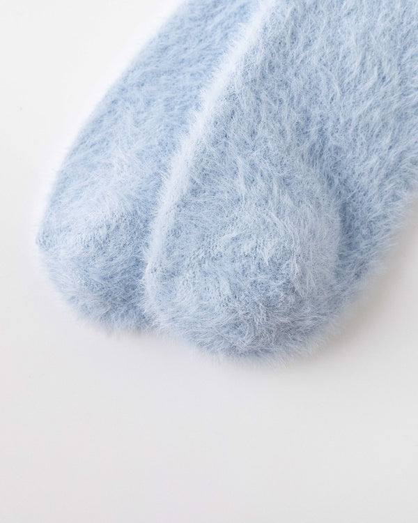 Women Crew Socks Ice Cream Fleece Series Warm Fluffy Cozy - SWEET NANA
