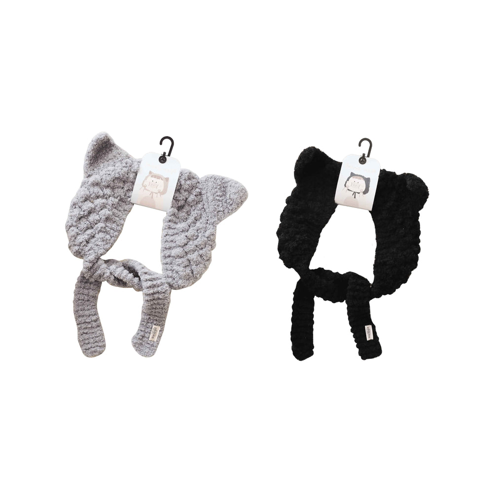 2-Pack Handmade Coral Velvet Earmuffs 3D Animal Ear Cute Warm Headwear