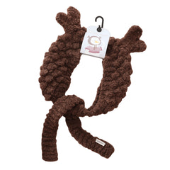 Sweetnana Handmade Coral Velvet Earmuffs - Cute and Warm Head-wear with Three-dimensional Animal Ear Design, Suitable for Kids and Adults