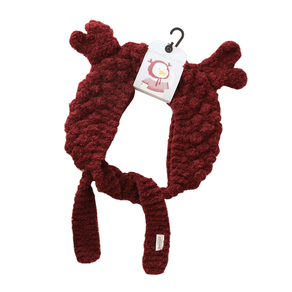 Handmade Coral Velvet Earmuffs 3D Animal Ear Cute Warm Headwear