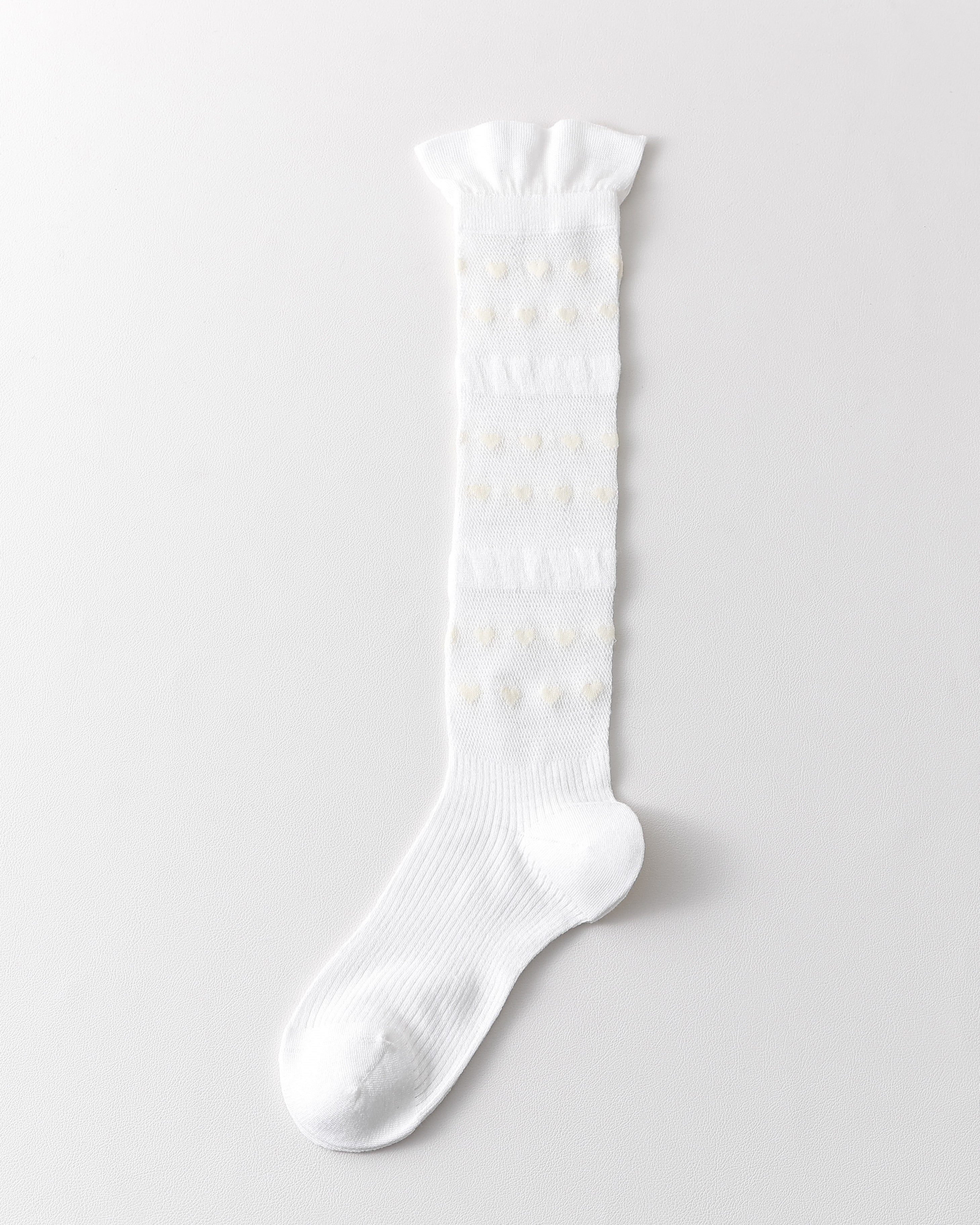 女款及膝襪子超薄網眼舒適