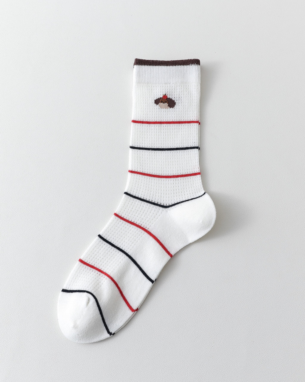 Women Crew Socks Cute Dachshund Series Cotton Mesh Breathable - SWEET NANA