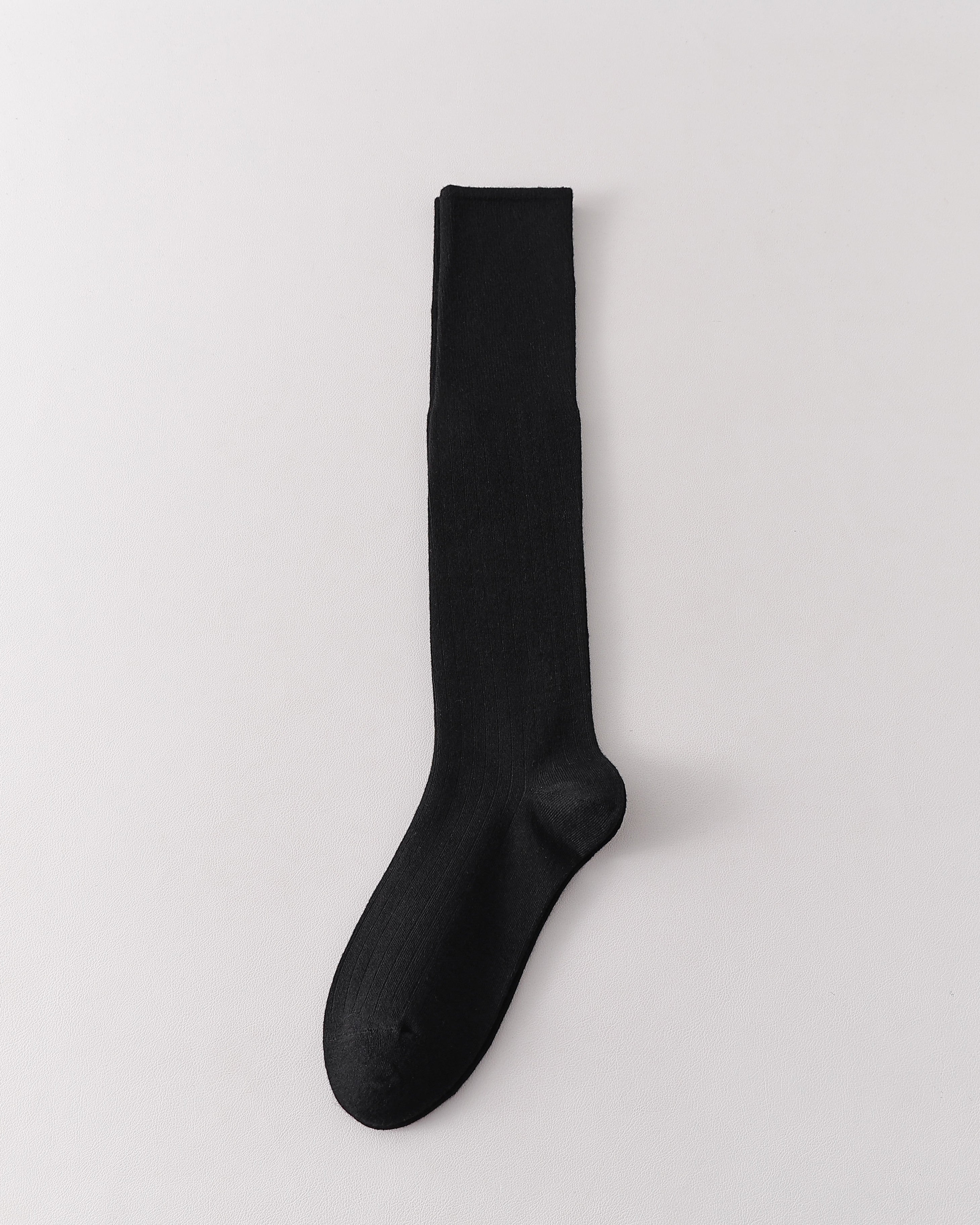 Women Solid Knee High Slouch Socks Soft Stretch Comfort Fit