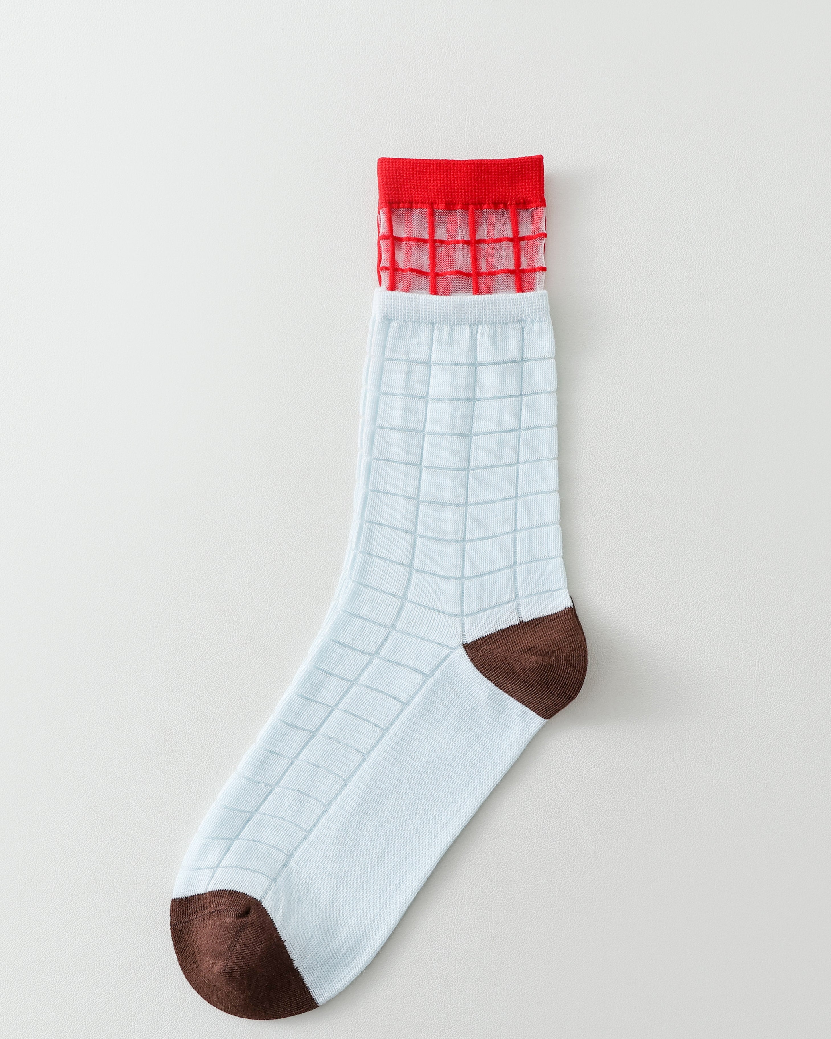 Women Contrast Glass Socks Cool Breathable Stylish Fit