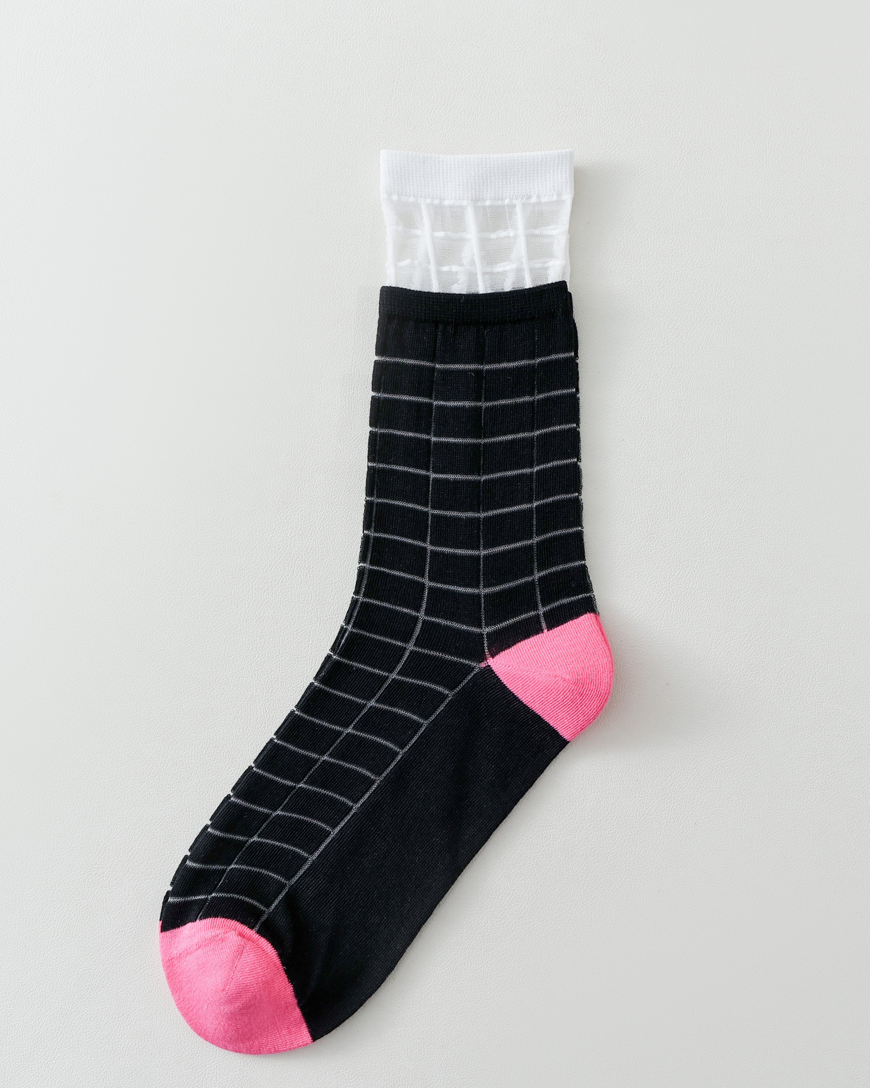 Women Contrast Glass Socks Cool Breathable Stylish Fit