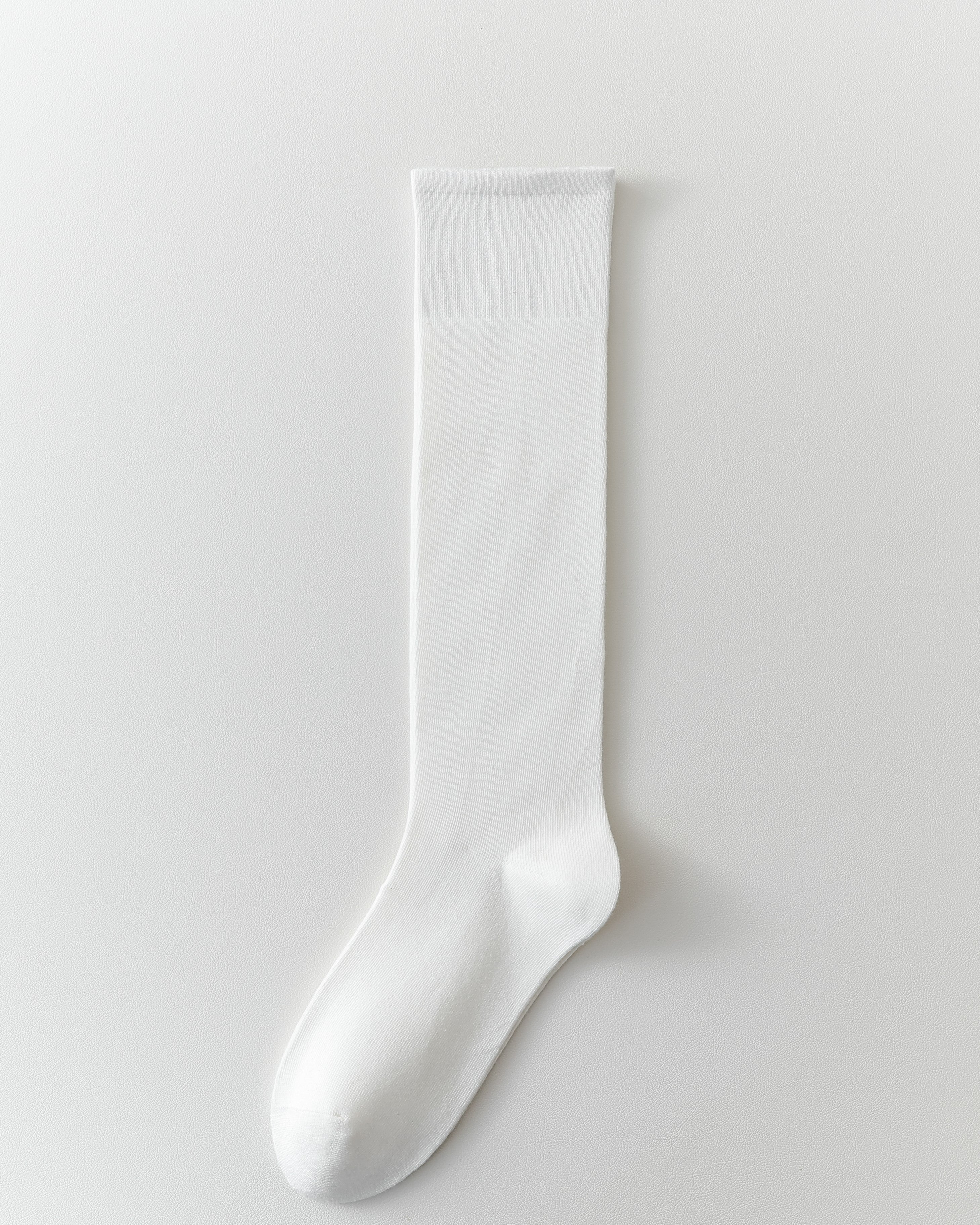 여성용 니하이 양말 에어로빅 면 슬리밍 JK 스타일