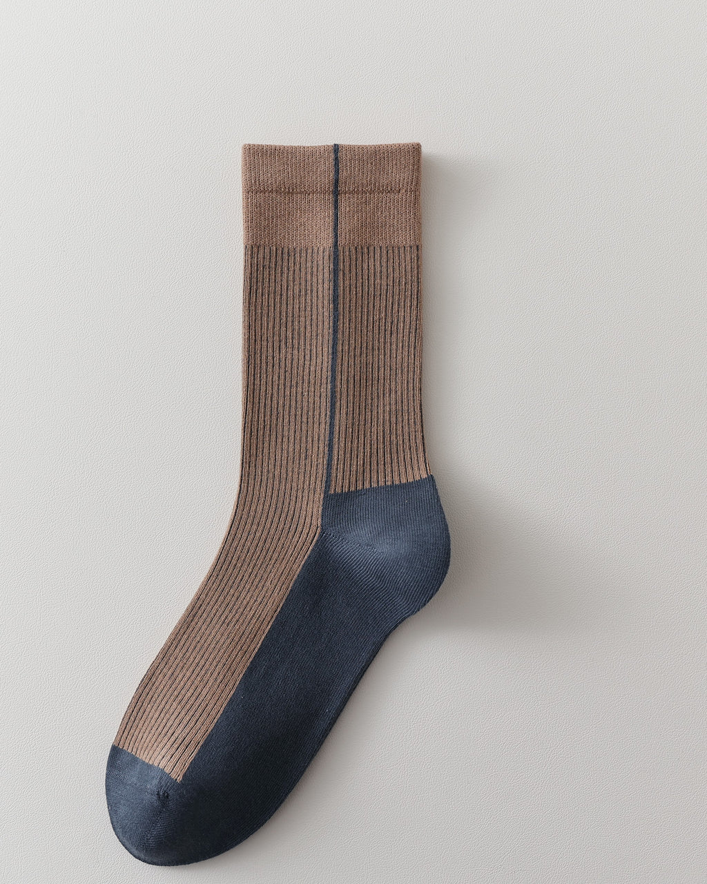 Women Two Tone Crew Socks Unique Design Soft Stretch - SWEET NANA