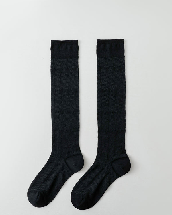 Women Knee High Socks Heart Mesh Comfortable - SWEET NANA