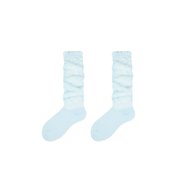 Ballet Fairy Series Women's Knee High Cotton Socks Seamless Breathable Soft