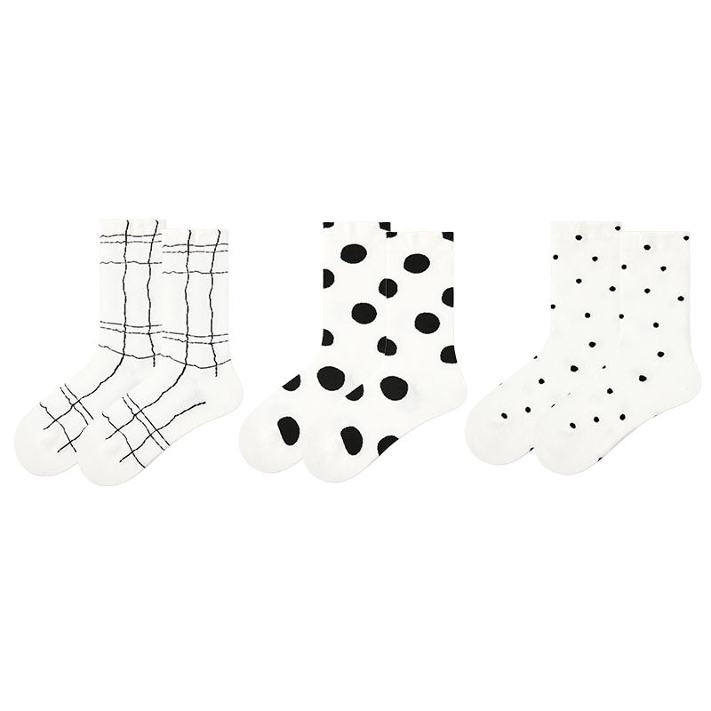 3-Pack Women’s Symphony of Dreams Series Cotton Crew Socks